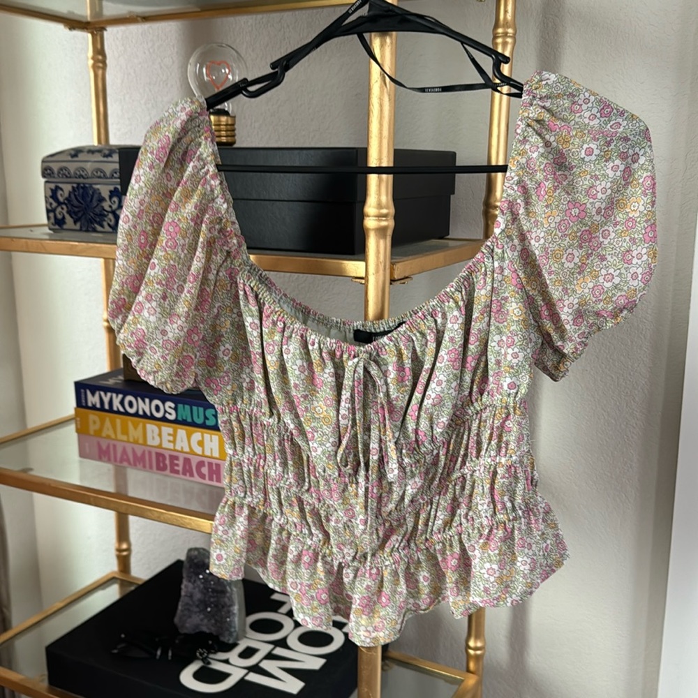 Cute spring girly top